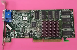 3DFX Voodoo3 2000 16MB VGA AGP GPU Video Card for DOS Retro Gaming working #R60 - Afbeelding 1 van 12
