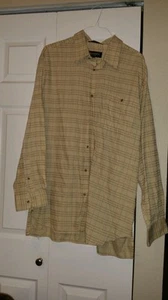 Mens Brandini Le Collezioni Poly/Nylon  XLarge Long Sleeve Shirt button front - Picture 1 of 2