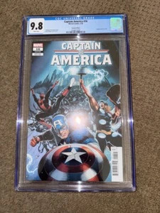 Capitán América (Volumen 10) #16 CGC 9.8 Thor Spiderman Magno variante envío gratuito - Imagen 1 de 1