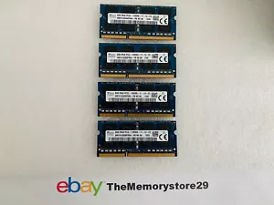 8GB 16GB 32GB DDR3L 1600MHz Laptop DDR3L Memory Modules RAM 204 Pin SODIMM Lot - Picture 1 of 15
