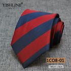 8Cm Mens Ties Classic Necktie Blue For Men Stripe Floral Business Bridegroom Tie