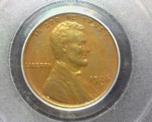 HS&C: 1926 S Lincoln Wheat Cent PCGS AU 53 - US Coin - Picture 1 of 4