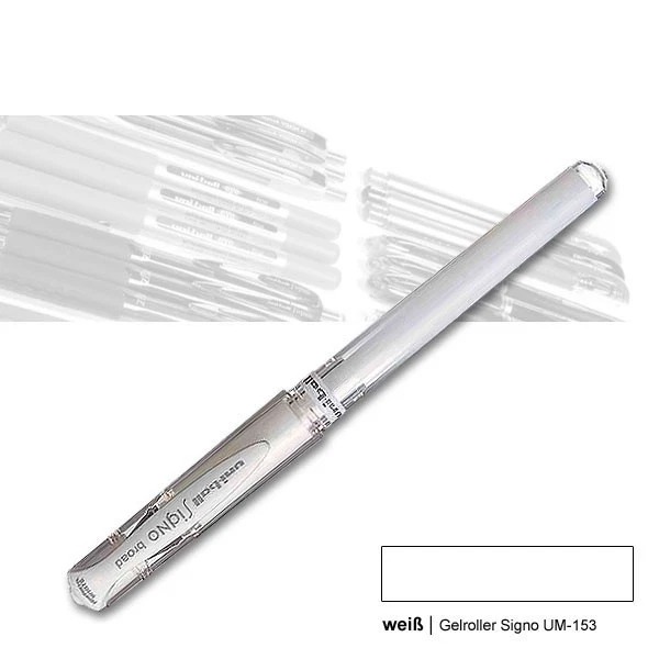 Gelroller Signo UM-153 weiß Uni-ball 146801 - Bild 1 von 1