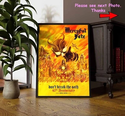Mercyful Fate Don’t Break The Oath 40th Anniversary Poster - image 1 of 3