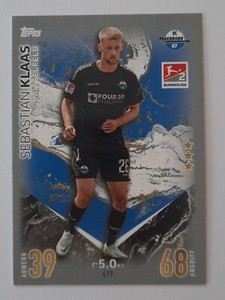 Topps Match Attax Bundesliga 23/24 Sebastian Klaas #419 SC Paderborn