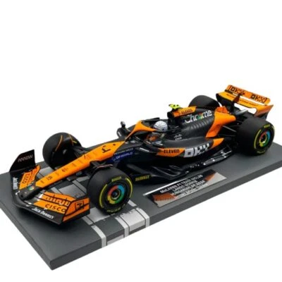 Modellino F1 Minichamps 1/18 McLaren MCL38 L. Norris #4 Hungarian GP 2024 Lim... - Immagine 1 di 4