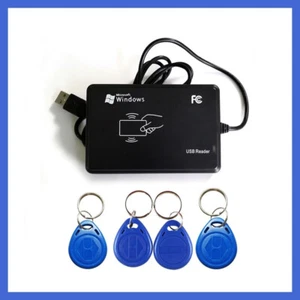 USB 125Khz RFID EM4305 T5577 Card Reader/Writer Copier/Writer programmer burner - Picture 1 of 13