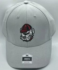 Georgia Bulldogs Mütze/Mütze hellgrau verstellbar Einheitsgröße - Bild 1 von 5