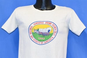 vtg 50s BSA NATIONAL JAMBOREE IRVINE RANCH CALIFORNIA 1953 t-shirt MEDIUM M - Picture 1 of 3