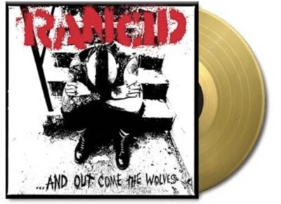 Rancid …and Out Come The Wolves Gold Vinyl Limited Edition 1/500 Epitaph Records - Image 1 of 4