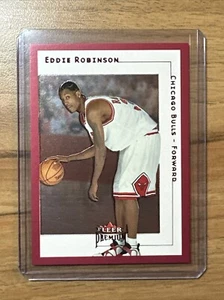 Eddie Robinson 2001-02 Fleer Premium Star Rubies Rookie #SR65 Chicago Bulls - Picture 1 of 2