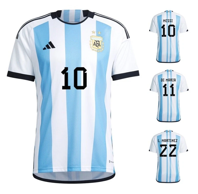 Trikot Adidas Argentinien WM 2022 Home I Heim Finale World Cup + Spielernummer
