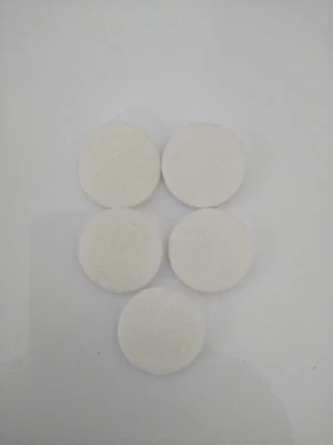 ZHONGDI ES- PHONECASEONLINE 5 PCS SPONGE 79-5519 REPLACEMENT FILTER ZD-915 20.8MM WHITE