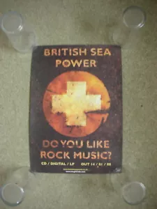 British Sea Power - Do You Like Rock Music - PROMO POSTER - Picture 1 of 1