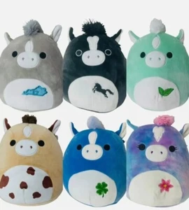 Squishmallow Plush Toy 8” 2021 Kentucky Derby All 6. New with all Tags - Picture 1 of 10