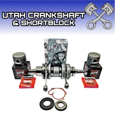 Polaris 800 Wide Bearing Crankshaft Pistons Gaskets 00-05 Big Block 01 02 03 04 - Image 1 of 2