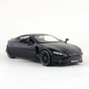 1:36 Aston Martin Vantage Model Car Diecast Toys for Boys Kids Gifts Matte Black - Picture 1 of 7