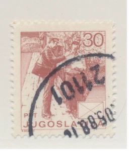 Sello de Yugoslavia Scott #1797, usado - Imagen 1 de 1