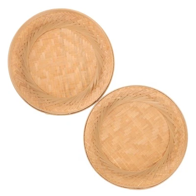  Tee-Kuchen-Aufbewahrungshalter, gewebte Tee-Box, Tee-Kuchen-Box, Teebehälter - Bild 1 von 4