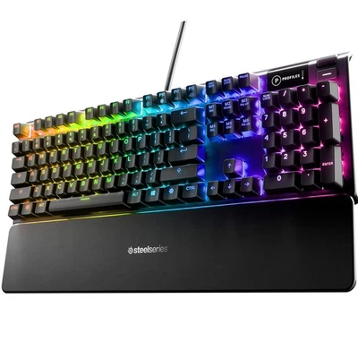USB Apex 5 Hybrid Mechanical Gaming Keyboard – Per-Key RGB Illumination – Air... - Image 1 of 4