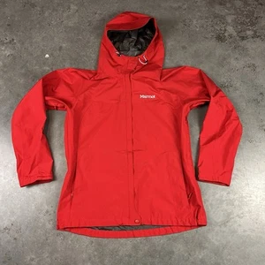 Marmot Parka Jacket Mens Large Red Full Zip Gortex Outdoors Utility Preowned - Picture 1 of 20