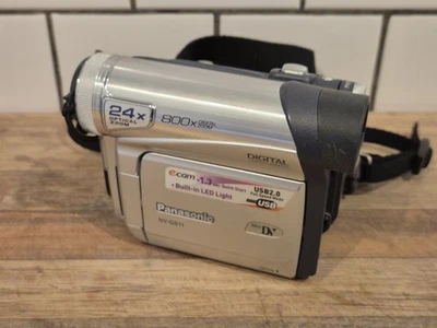 Panasonic NV-GS1B Mini-DV Digital Video Camcorder Tested Fully Working - Image 1 of 4