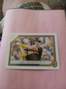 2021 Topps Gallery Rookie. Jake Cronenworth San Diego Padres # 192. - Picture 1 of 2