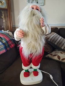 Animated Santa Claus Motionette By National Rennoc Tested And Works  - Picture 1 of 11