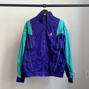 Jordan Nylon Windbreaker Herren große abnehmbare Ärmel grape purple - Bild 1 von 8