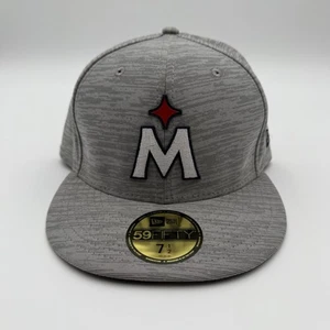 Men's Minnesota Twins New Era Gray 2023 Clubhouse 59FIFTY Fitted Hat 7 1/2 - Picture 1 of 11