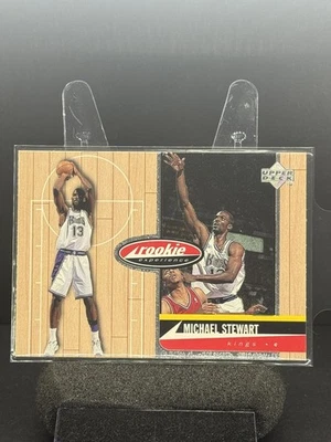 Michael Stewart 1998 Upper Deck Hardcourt #89 Sacramento Kings - Image 1 of 2