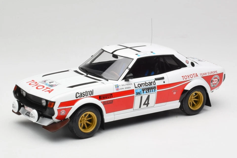 Toyota Celica 2000 GT RA21 #14 Rac Rally 1977 Walfridsen Ixo 18RMC189B 1 18