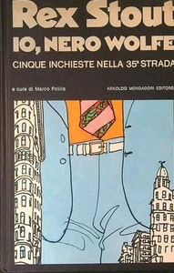 Rex Stout I Black Wolfe Fünf Ermittlungen in der 35th Road Mondadori Omnibus 1983 - Bild 1 von 1