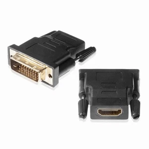 Poppstar 2x Adaptador HDMI Hembra a DVI-D Macho Full HD 1080p HDMI a TV - Imagen 1 de 1