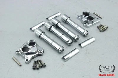 2009 Harley Road Glide Engine S&S QUICKEE Pushrod Cover Kit CHROME #4081 - Image 1 of 4