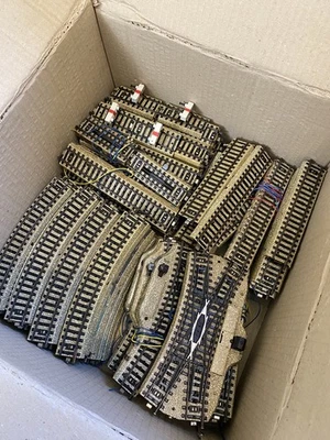JOB LOT 100+ vintage Marklin HO M TRACK  - Image 1 of 4