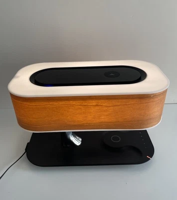 Masdio by Ampulla Bedside Lamp with Bluetooth Speaker and Wireless Charging - Image 1 of 4