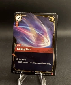 Riftbound Falling Star Card Origins OGN 029/298 League Of Legends English - Picture 1 of 2
