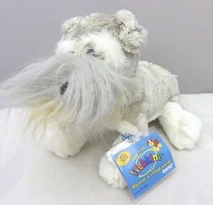 Peluche Ganz Webkinz Schnauzer perro con CÓDIGO Hm159 - Imagen 1 de 2
