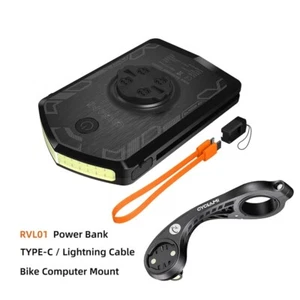 Bike Headlight 5000mAh USB-C Front Light for Garmin XOSS iGS - Picture 1 of 8