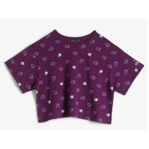 Champion LIFE Damen Kurzarm T-Shirt Tossed C Logo Venetian Purple - Bild 1 von 1