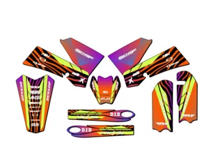 Kit de gráficos SX 85 TIGRE Orange Senge 2006-2012 compatible con KTM - Imagen 1 de 10