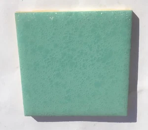 4x4 Vintage Tile in Classic Turquoise -1 Sq Ft- Surplus- 'Made in USA' - Bild 1 von 3