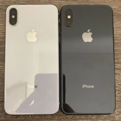 Marco de vidrio de repuesto de carcasa trasera original genuino para Apple iPhone X Foto 1 de 2