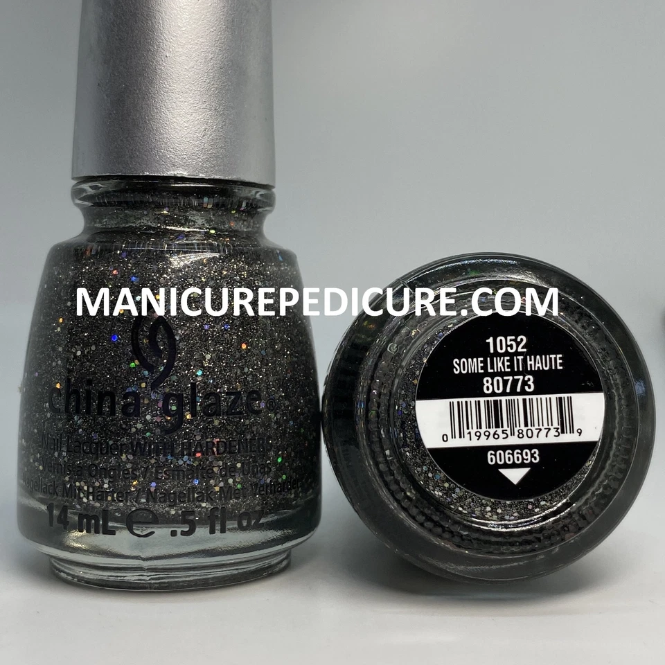 China Glaze Polish  1052 - Some Like it Haute -  0.5floz "MANICUREPEDICURE.COM" - Image 1 of 1