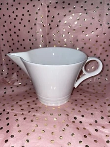 White Nick Munro Spode V&A Art Deco Collection Milk Cream Jug pitcher - Picture 1 of 12