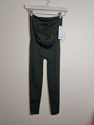 NWT Blanqui Maternity Leggings Athletic Workout Gym Yoga Green Women's Sz Small - Image 1 of 4