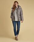 Barbour  Endrick Grey Quilted Coat Uk Size 8 Jacket Brand new