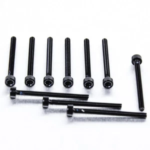 Vis BTR en Aluminium M3 x (0.5mm) x 35mm Pk x 10 Noir - Picture 1 of 1