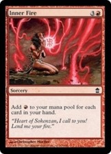MTG 1x Inner Fire Saviors of Kamigawa Card Magic The Gathering Pauper